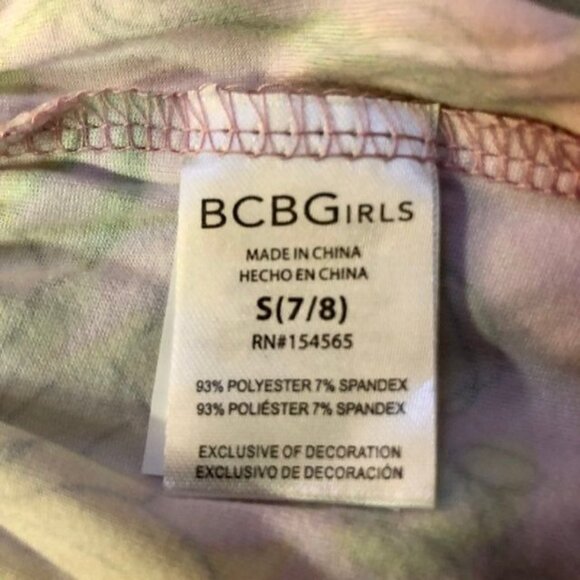 BCBGirls Floral Dress Girls S (7/8) NEW Floral Soft - Picture 8 of 12